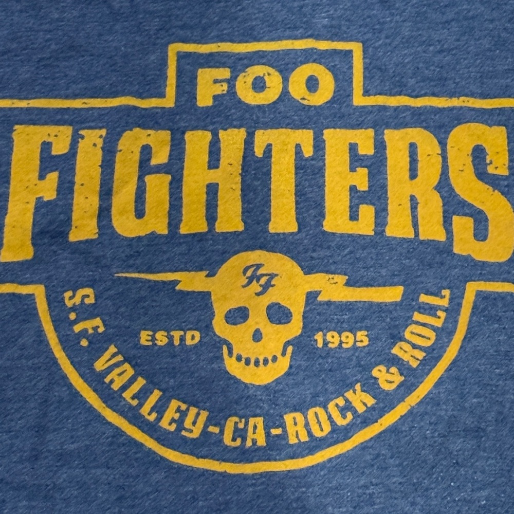 MENS FOO FIGHTERS T SHIRT - Picture 3 of 4